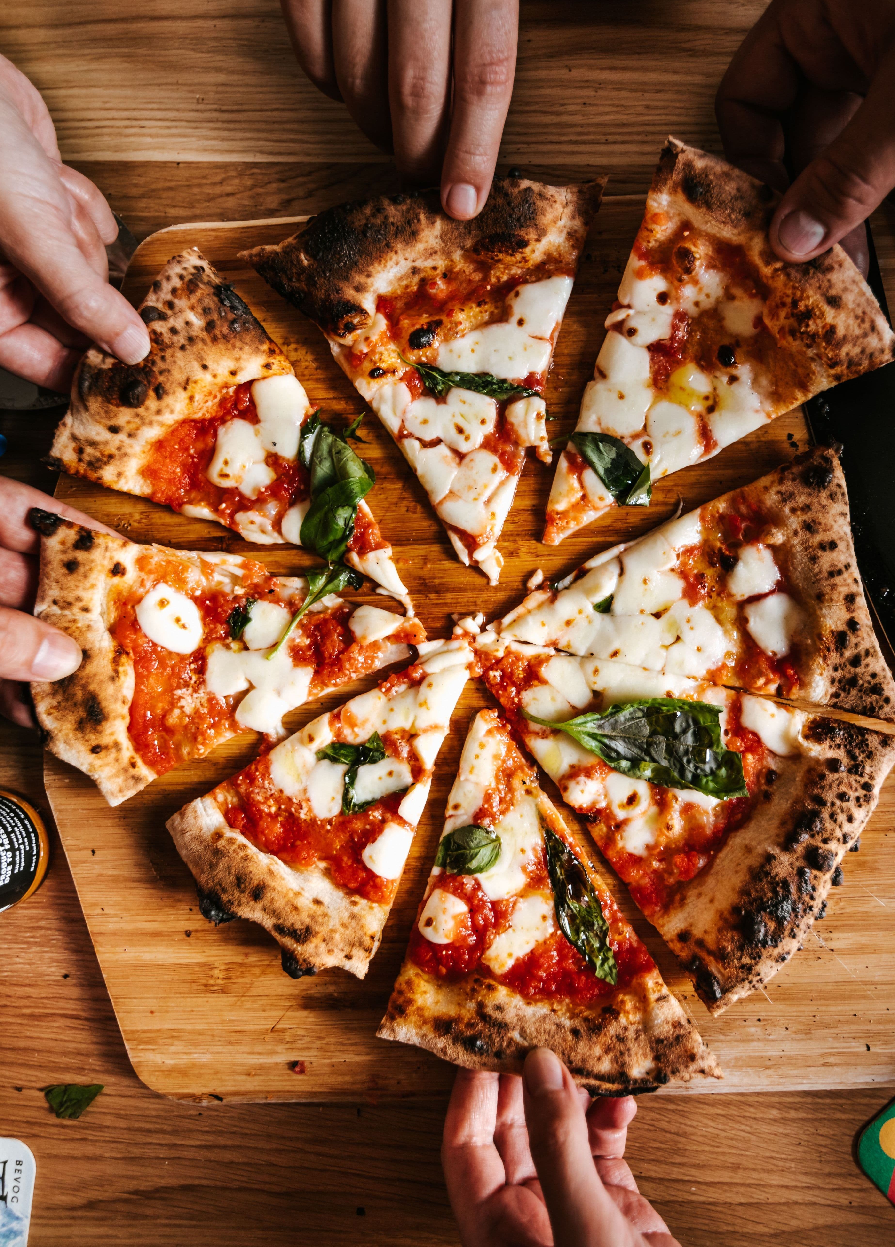 pizza partagée