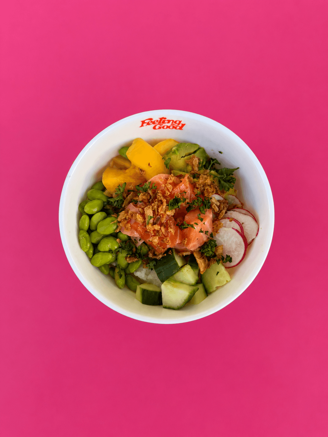 poké bowl saumon